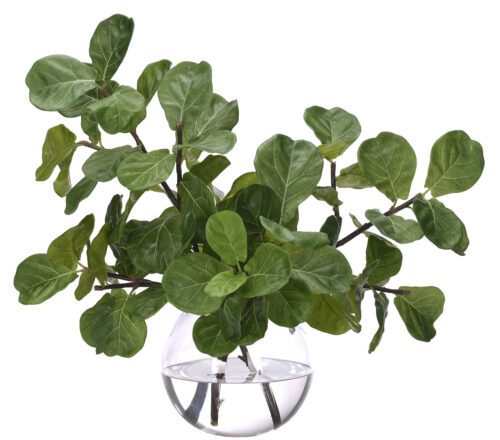 Fiddle Leaf, Faux Watergarden, 26"