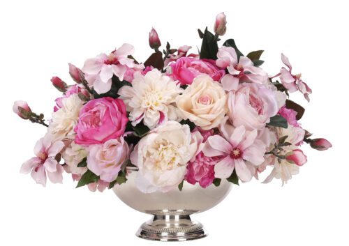 Rose Peony, Faux Arrangement, 19"