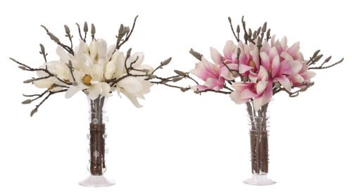 MagnoliaSet of 2, Faux Watergarden, 16"