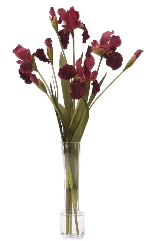 Iris, Faux Watergarden, 28"