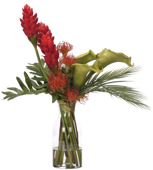 Ginger, Calla Lily,, Faux Watergarden, 30"