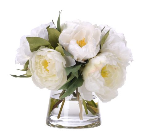 Peony, Faux Watergarden, 10"