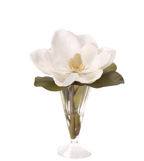 Magnolia Foliage, Faux Watergarden, 12"