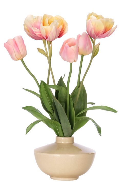 Tulip, Faux Watergarden, 21" (Final Sale)