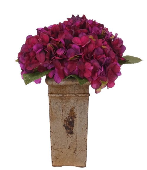 Hydrangea, Faux Arrangement, 16" (Final Sale)