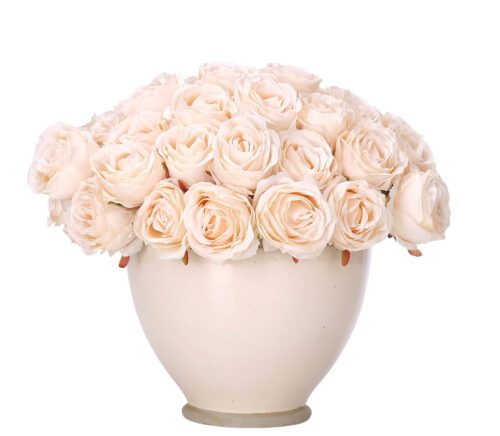 Rose, Faux Arrangement, 14" (Final Sale)