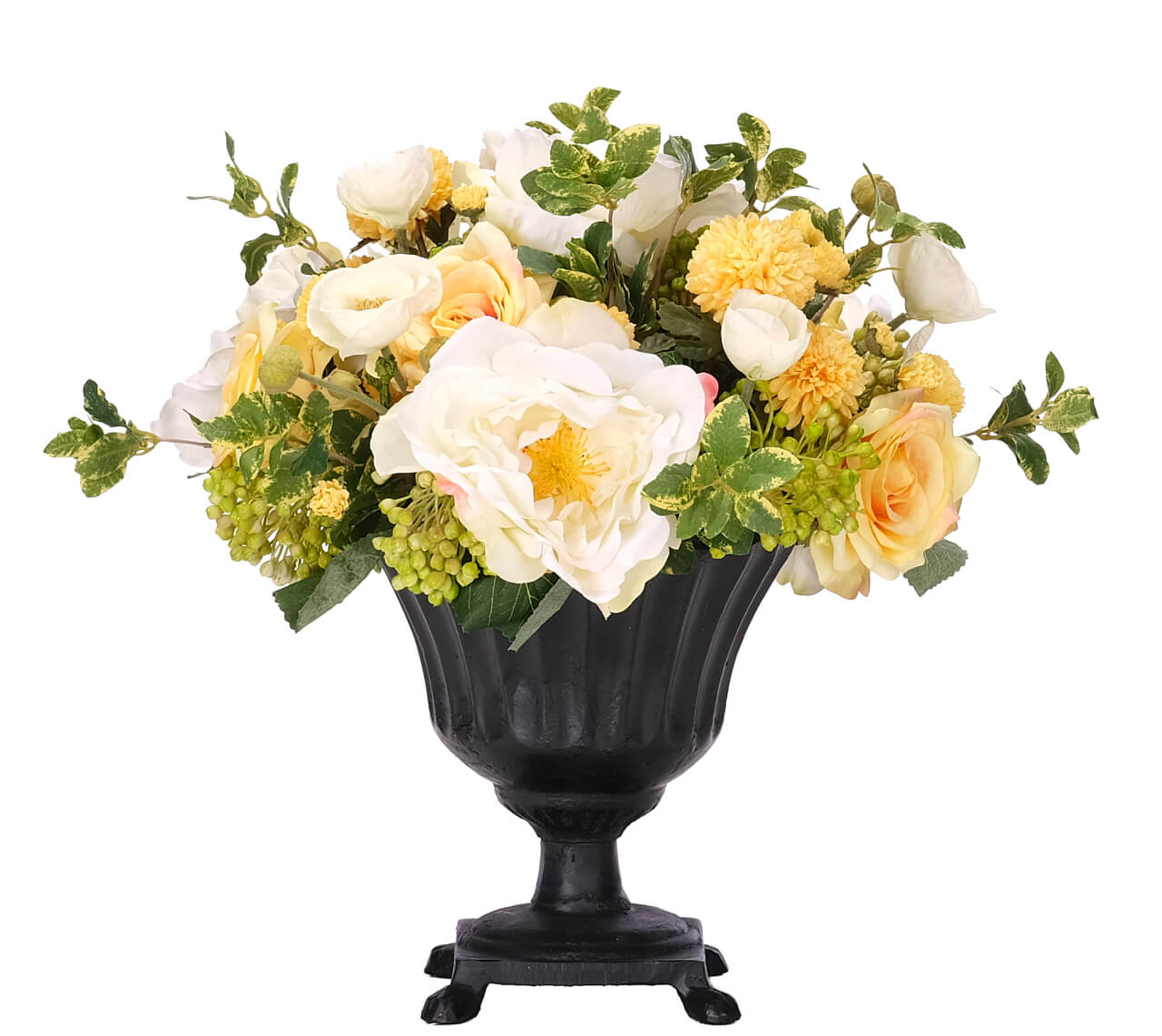 Rose Anemone, Faux Arrangement, 15″
