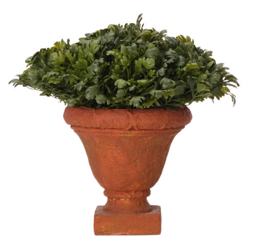 Dusty Miller, UV Outdoor Faux Greenery, 16"