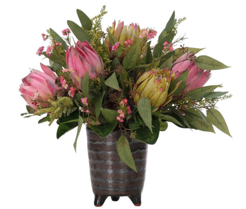 Protea, Faux Arrangement, 20"