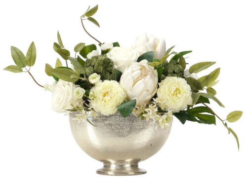 Protea Rose, Faux Arrangement, 14"