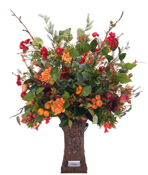 Mum Daisy, Faux Arrangement, 37"