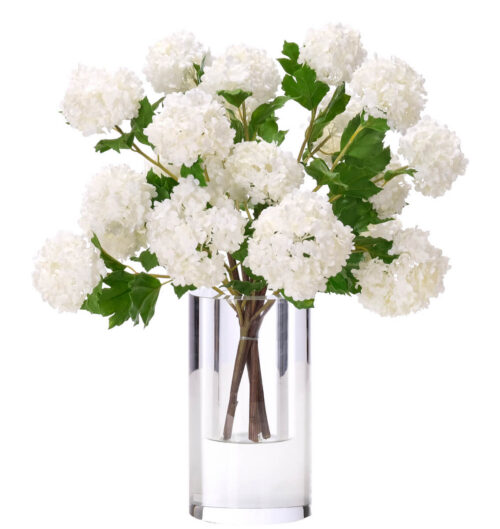 Snowball, Faux, Drop In, 20"