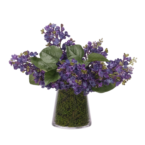 Lilac, Faux Moss Garden, 11"