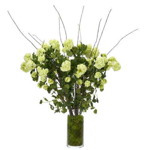 Snowball, Faux Moss Garden, 38"