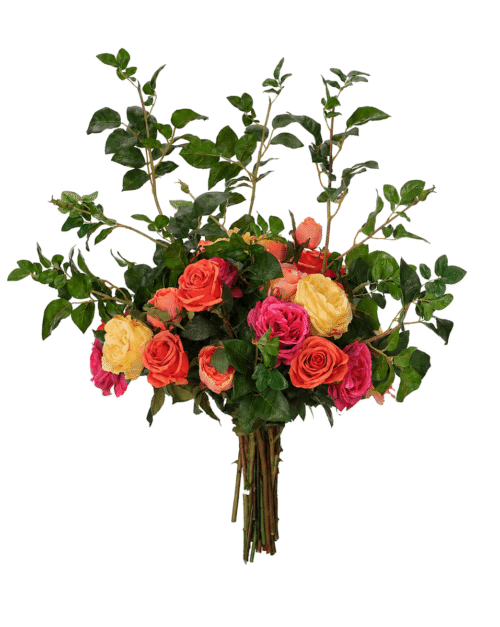 Rose, Drop In, Faux, 34"