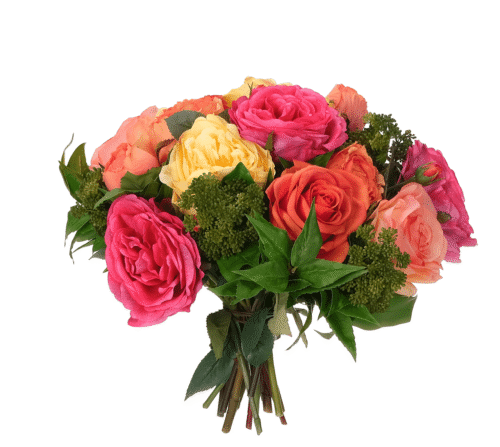 Rose, Drop In, Faux, 12"