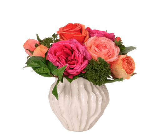 Rose, Faux Arrangement, 10"