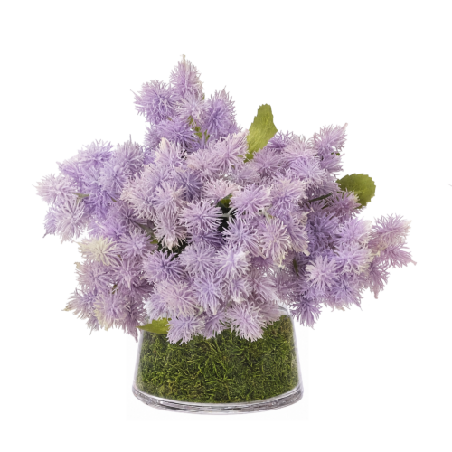 Thistle, Faux Moss Garden, 7"