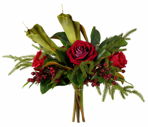 Rose Calla Lily, Drop In, Faux, 16"