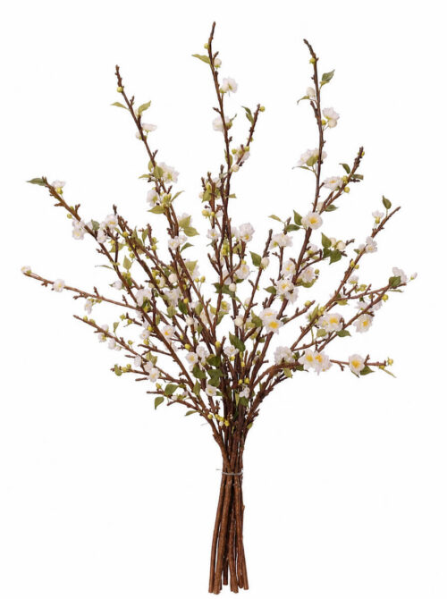 Prunus Branch, Drop In, Faux, 47"