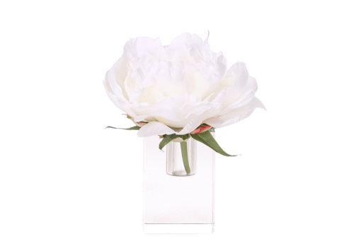 Peony, Drop In, Faux, 6"
