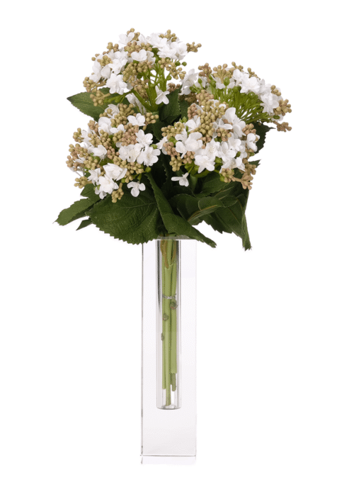 Hydrangea, Drop In, Faux, 17"