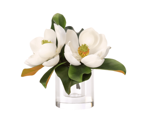 Magnolia, Drop In, Faux, 8"