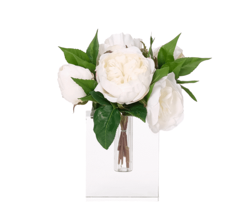 Rose, Drop In, Faux, 8"