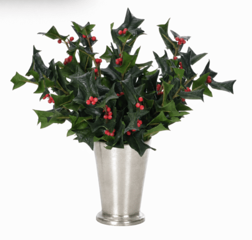 Holly, Faux Arrangement, 15"